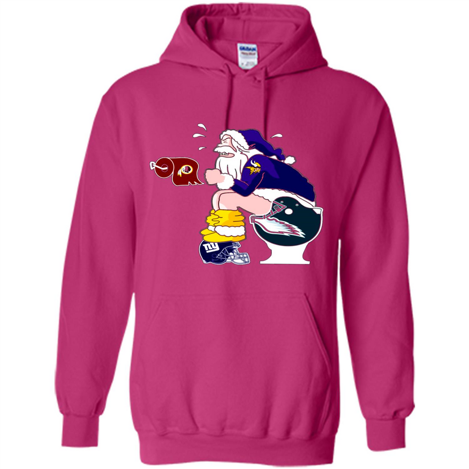 Minnesota Vikings Toilet Santa Claus PINGPONG