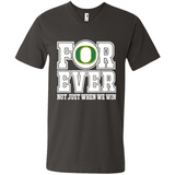Oregon Ducks Forever For ever not just when we win - Men's V-Neck