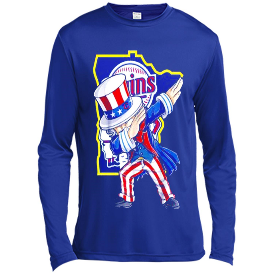 MLB MINNESOTA TWINS UNCLE SAM DABBING INDEPENDENCE DAY