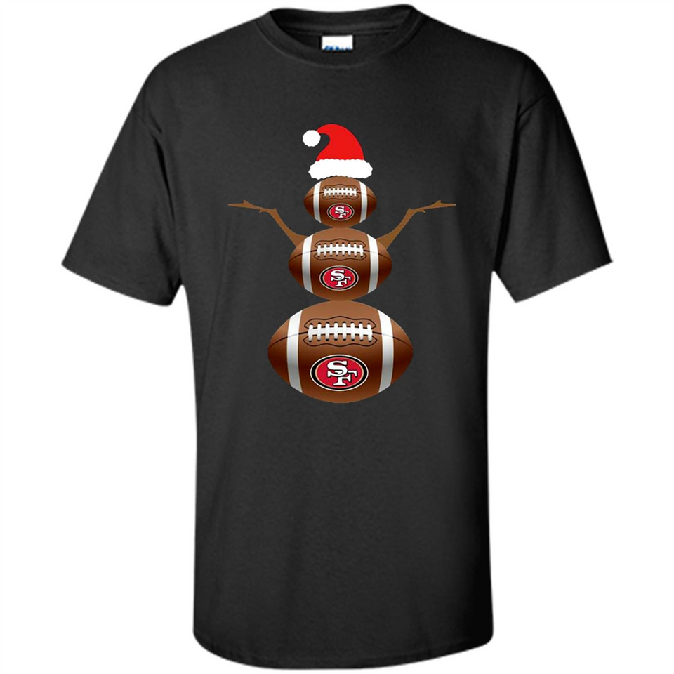 San Francisco 49ers NFL Dabbing Snowman Xmas