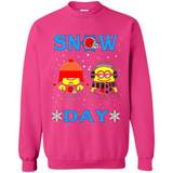 Snow Day Shirt For Cleveland Browns Vs Minion Fans pingpong
