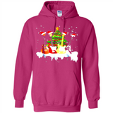 Santa Hat Electric Guitar Classical Guitar Christmas shirt Ladies' Boyfriend