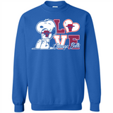 Snoopy loves NBA Chicago Bulls - Sweatshirt
