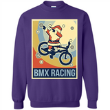 bmx racing dabbing Santa Christmas