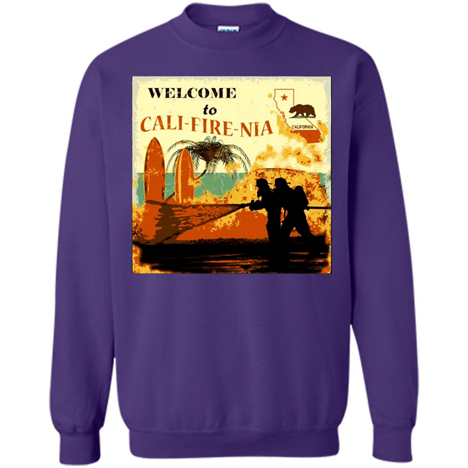 Paradise California Camp Fire Youth T-Shirt PINGPONG - Sweatshirt