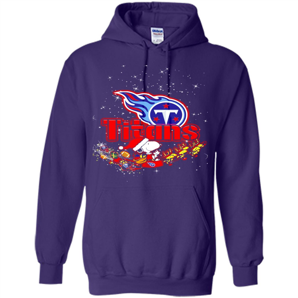 Snoopy Christmas Tennessee Titans - Hoodie