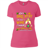 Let’s Bake Stuff Drink And Watch Hallmark Christmas Movies Sweatshirt PINGPONG