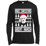 Fabulous Make Christmas Great Again Trump Ugly Christmas - Canvas Long Sleeve T-Shirt