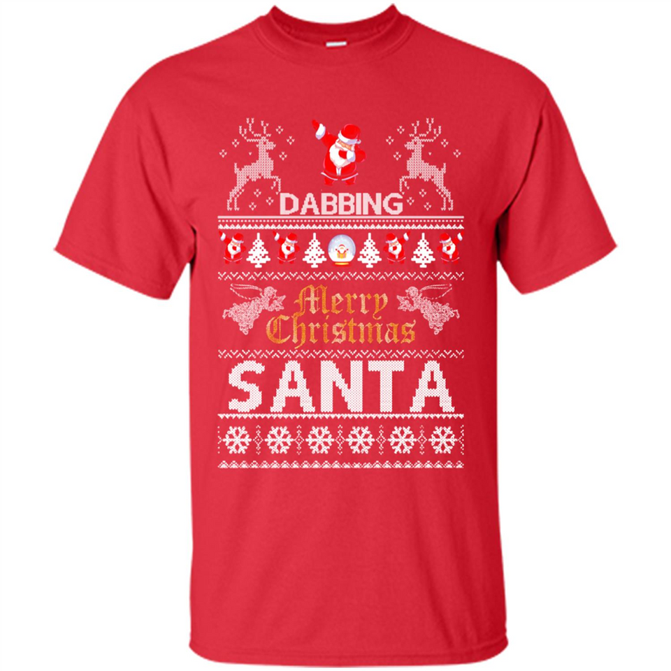 Dabbing Santa Ugly Christmas - Shirt