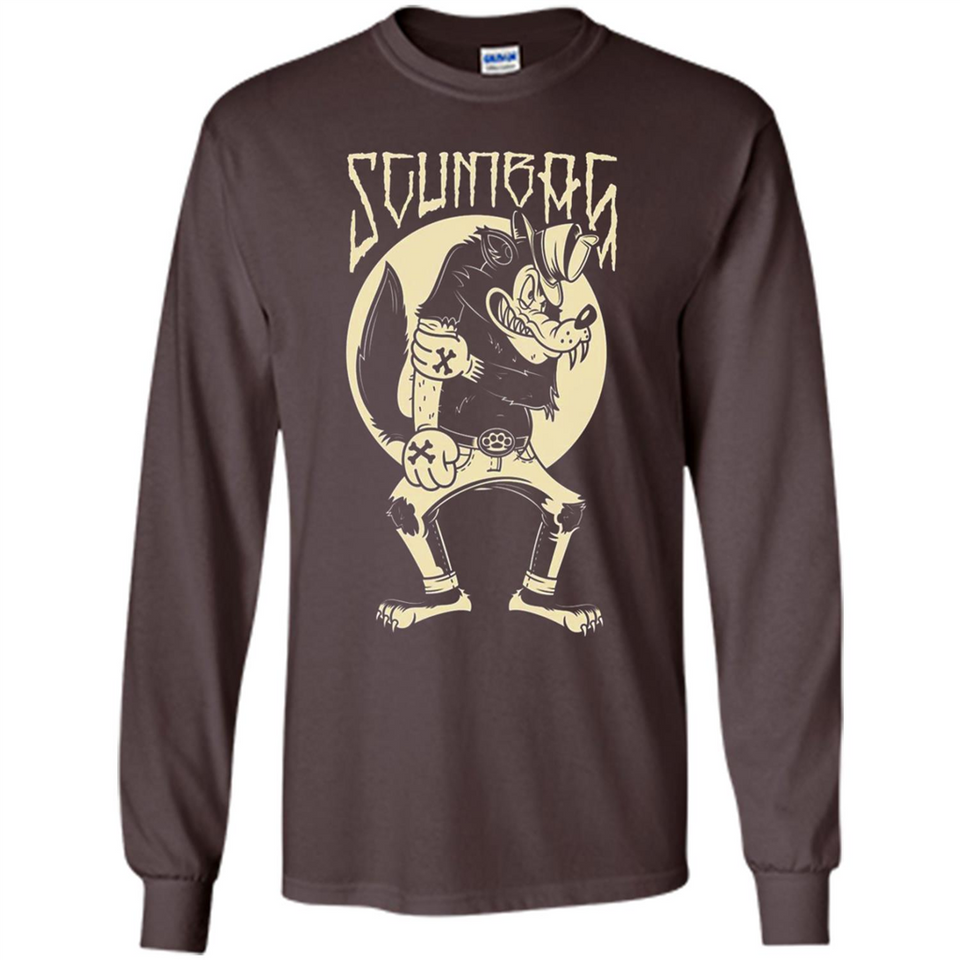 tattoos are for scumbags - Long Sleeve T-Shirt