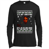 It's Not Christmas Until You See Hans Gruber Fall Ugly Christmas PINGPONG