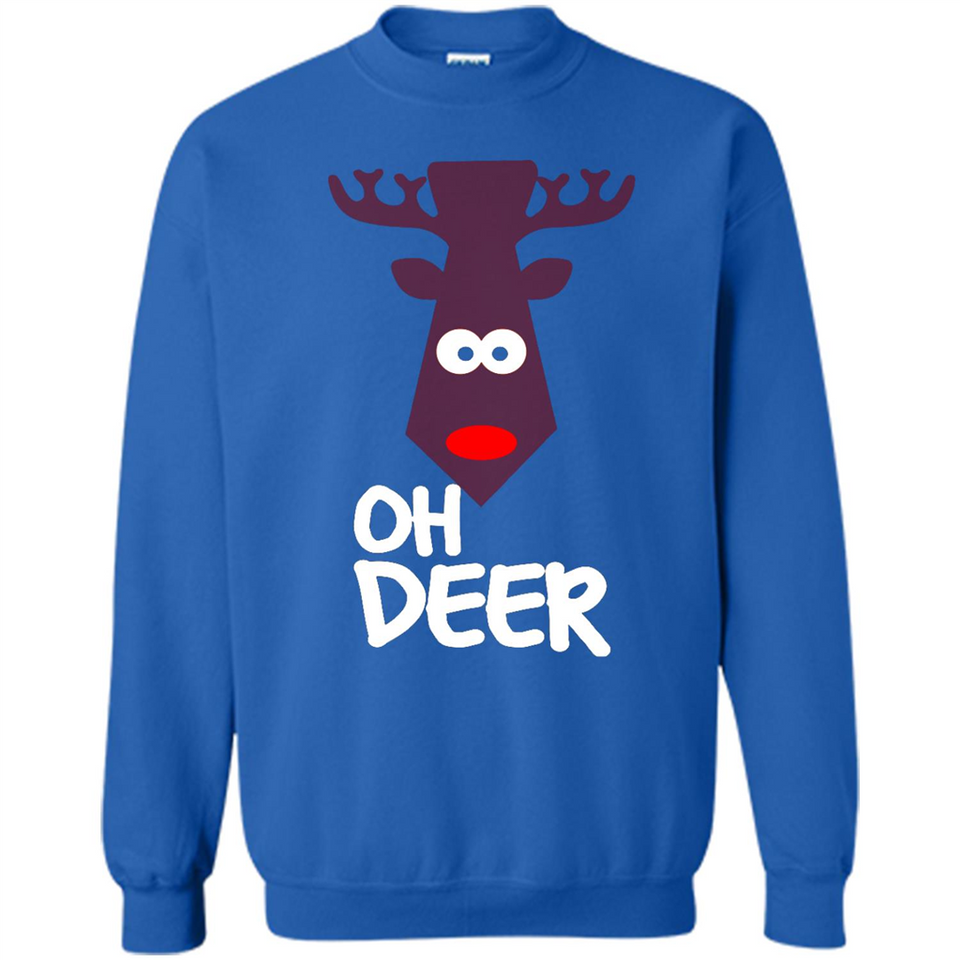 Oh Deer Christmas Reindeer Black mugs PINGPONG - Sweatshirt