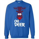 Oh Deer Christmas Reindeer Black mugs PINGPONG - Sweatshirt