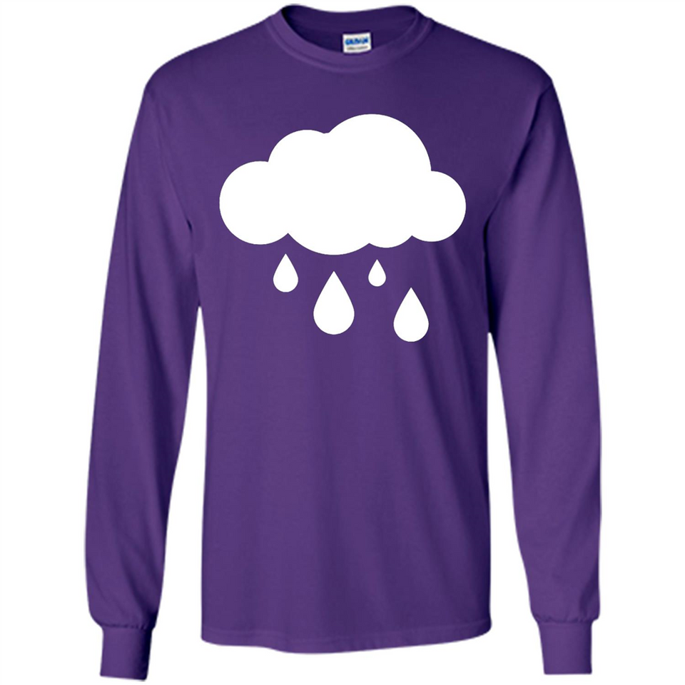 Rain Graphic Funny Black mugs PINGPONG - Long Sleeve T-Shirt