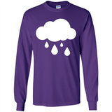 Rain Graphic Funny Black mugs PINGPONG - Long Sleeve T-Shirt