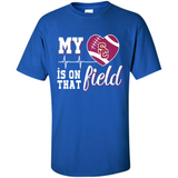 USC Trojans Football My Heart is on that Field - Shirt