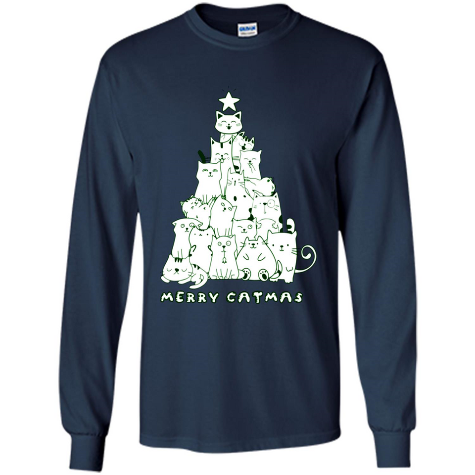 Merry Catmas - Merry Christmas Cat Lover PINGPONG