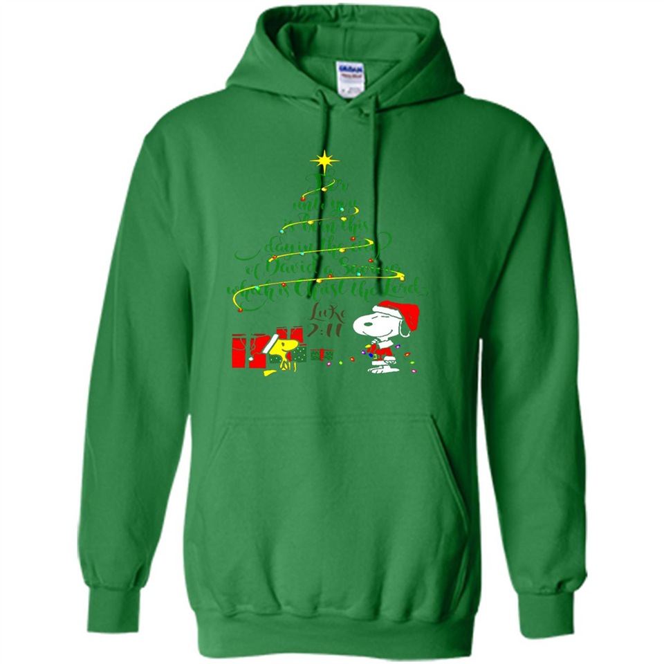 Snoopy Christmas Tree T-Shirt - Hoodie