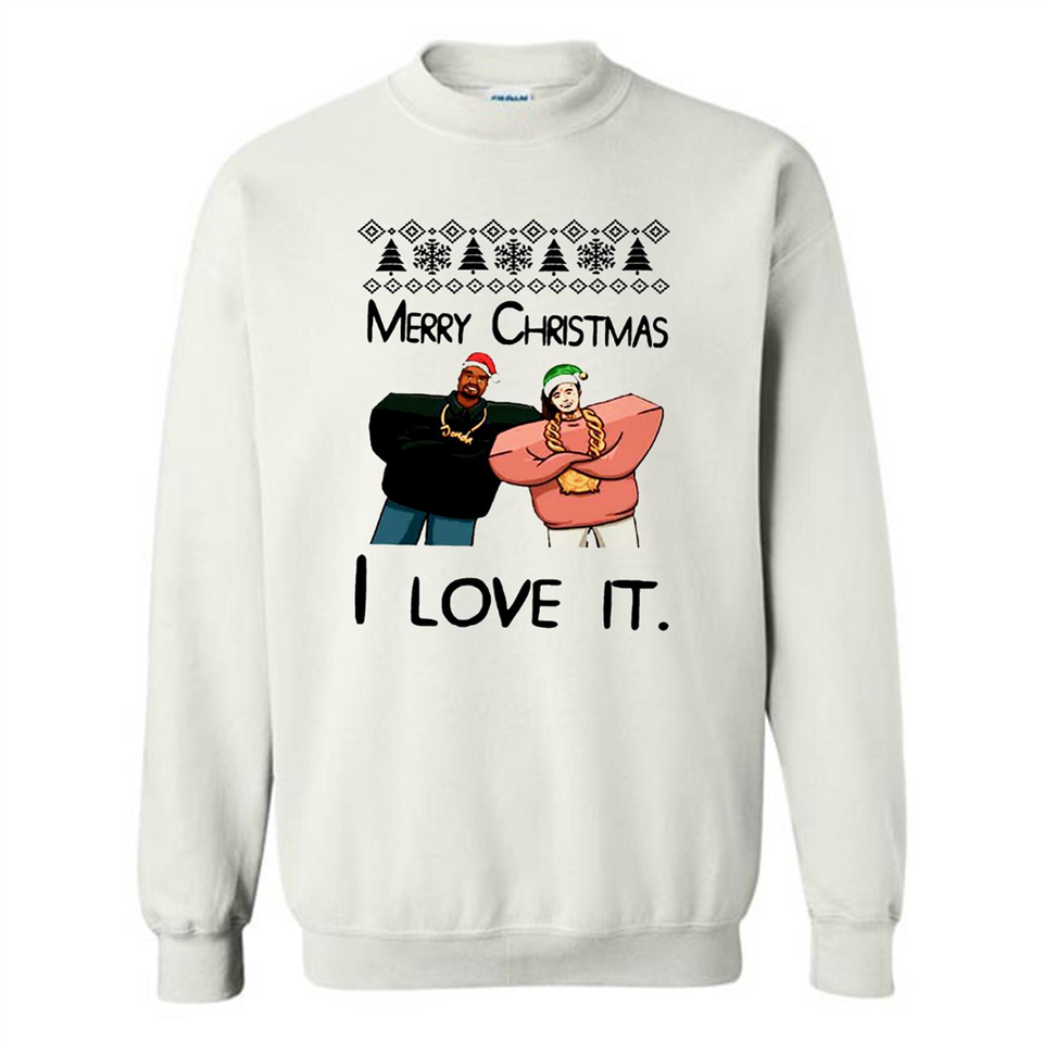 Drake Merry Christmas I love it sweatshirt PINGPONG - Sweatshirt
