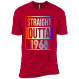 Retro Straight Outta 1968 50 Years Old - Premium Short Sleeve T-Shirt