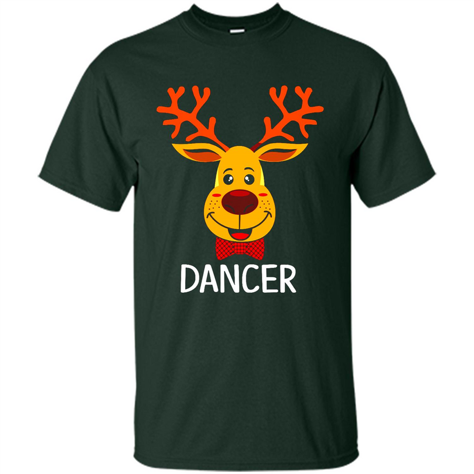 Dancer Santa Claus Funny Xmas Holiday T-Shirt - Shirt