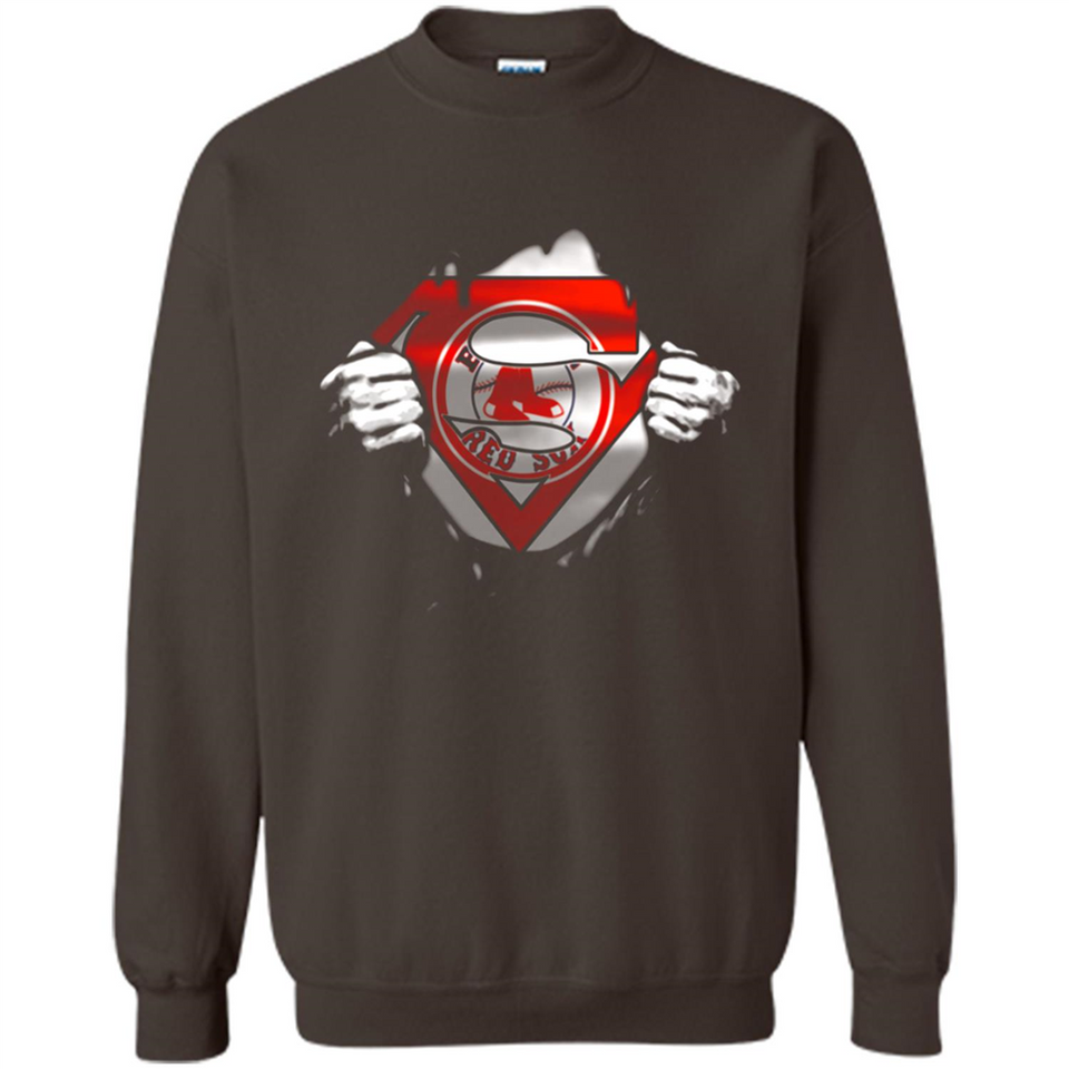 Boston Red Sox And Superman Fans - Sweatshirt