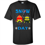 Snow Day Shirt For Houston Texans Vs Minion Fans pingpong