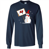 Tampa Bay Buccaneers Snowman Funny