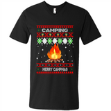 Merry Campmas Ugly Christmas - Men's V-Neck