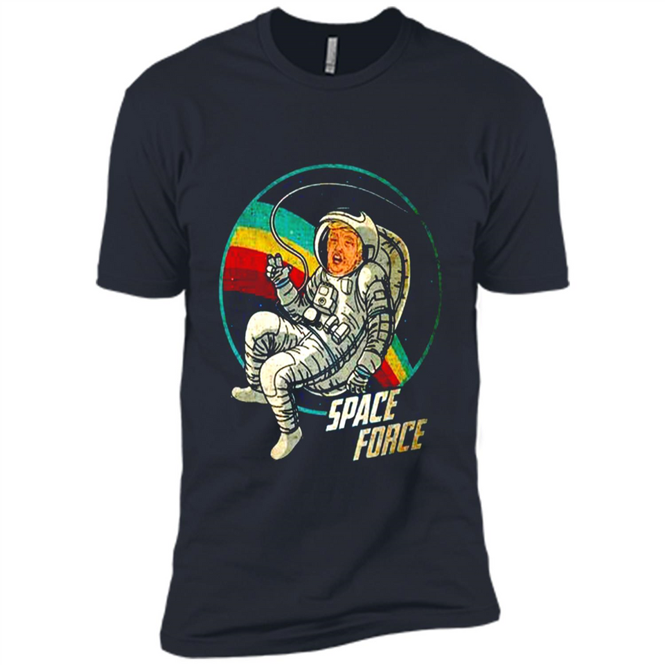 Vintage Space Force Trump US President Astronaut Meme PINGPONG