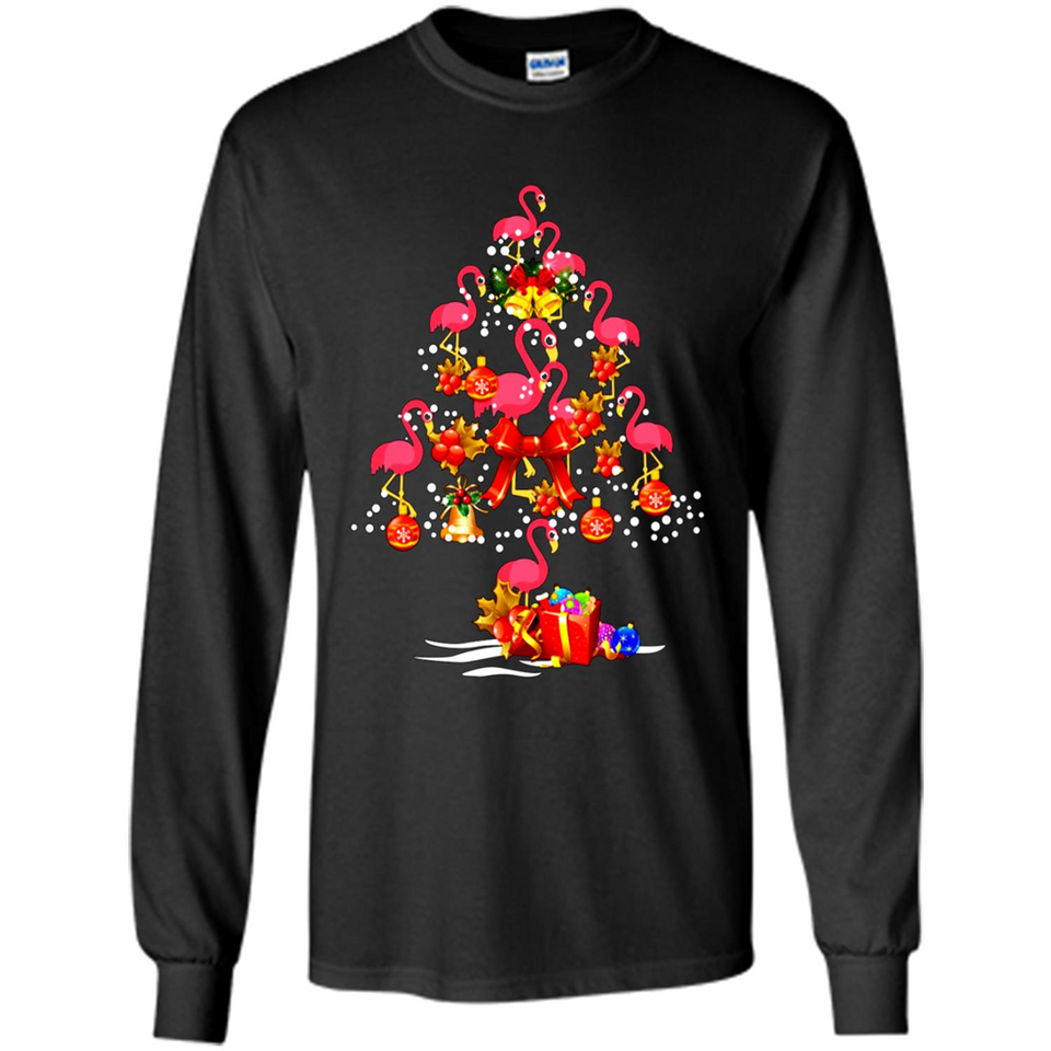 Flamingo Christmas Tree Merry Christmas Flamingo PING PONG