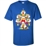 Tea Christmas Tree T-shirt Funny Tea Xmas Gift