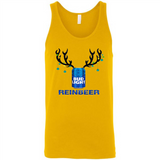 Bud Light Reinbeer Funny Beer Reindeer Christmas Sweatshirt - Canvas Unisex Tank