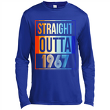Retro Straight Outta 1967 51 Years Old - Canvas Long Sleeve T-Shirt