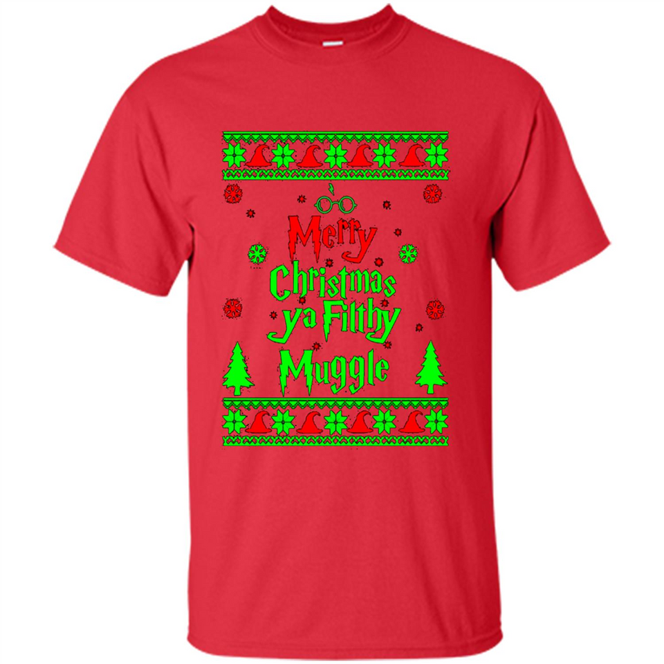 Merry Christmas ya filthy animal ugly sweater PINGPONG