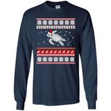 Sea Turtle Ugly Christmas T-Shirt - Long Sleeve T-Shirt