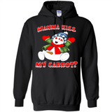 Snowman Wanna Kiss My Carrot Christmas - Hoodie