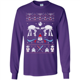 Star Wars Icons Funny Ugly Christmas - Long Sleeve T-Shirt