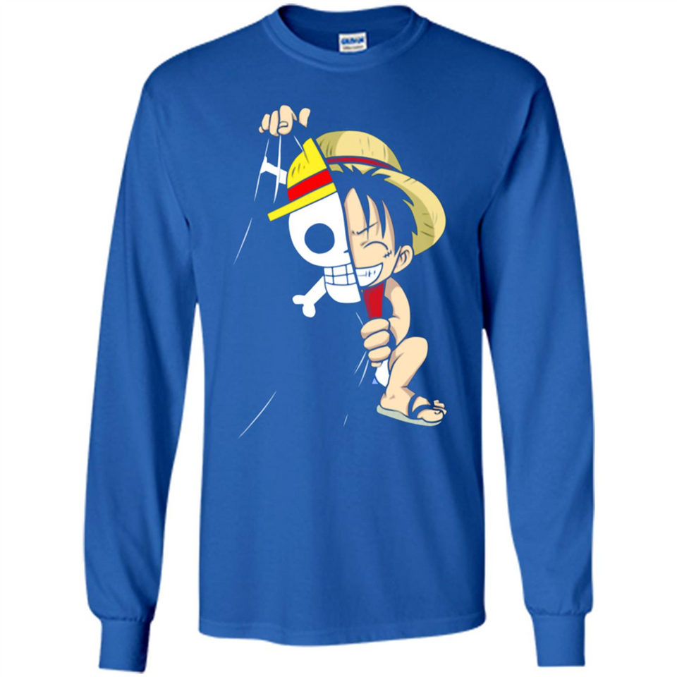 Luffy Flag One Piece - Long Sleeve T-Shirt