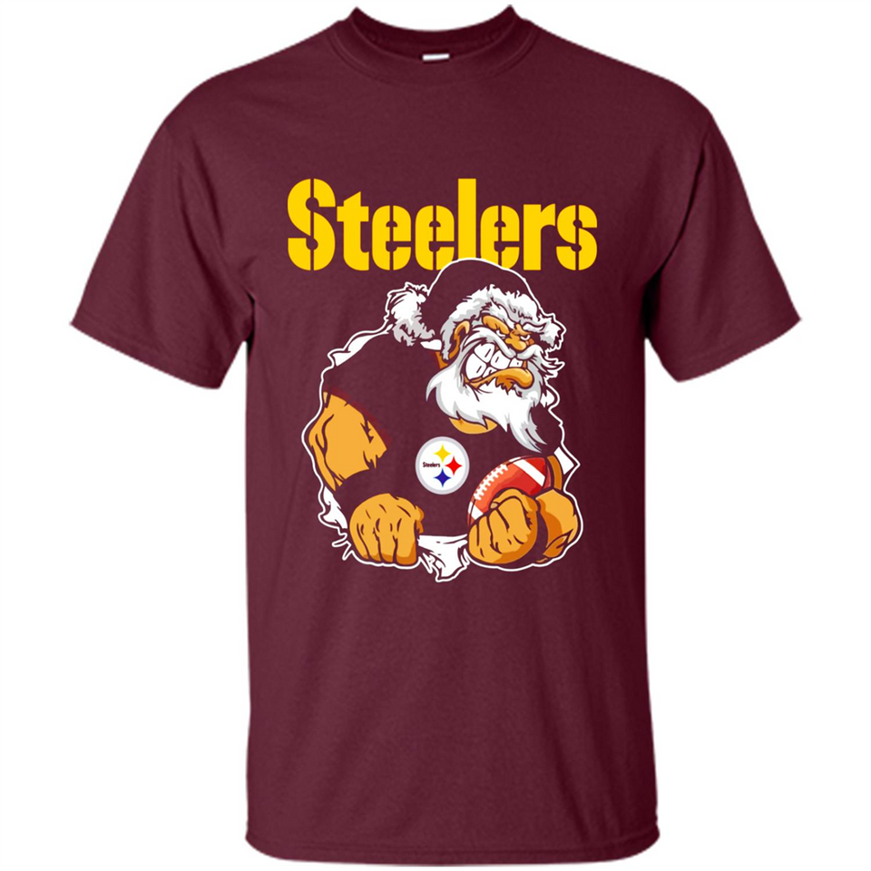 Grumpy Santa Claus Pittsburgh Steelers Football Team PINGPONG