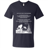 Snoopy Ugly Christmas - Men's V-Neck