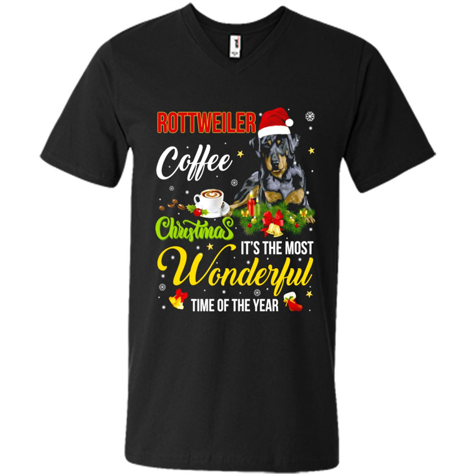 Rottweiler Coffee Wonderful Christmas