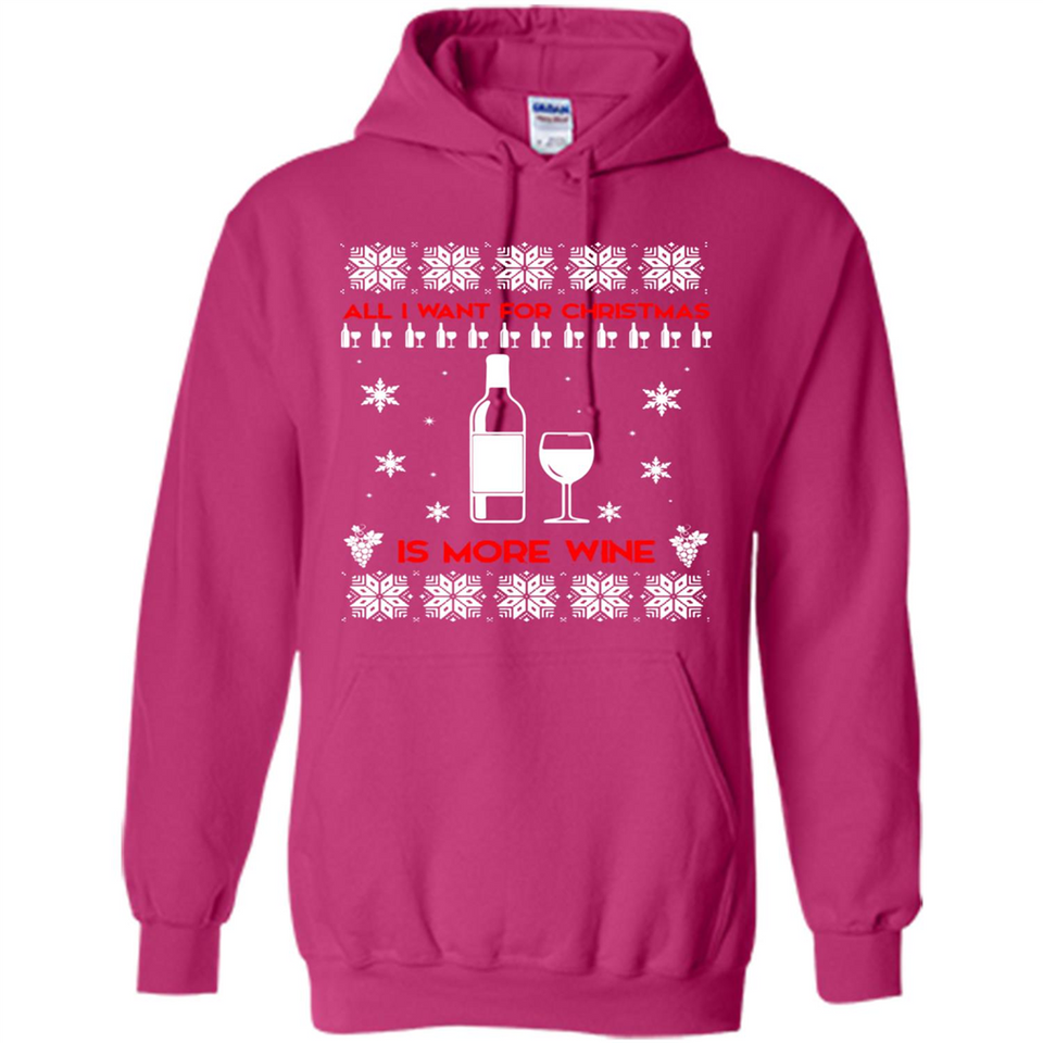 All I Want For Christmas is Wine Ugly sweater PINGPONG
