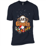 Snoopy Christmas San Francisco Giants - Premium Short Sleeve T-Shirt