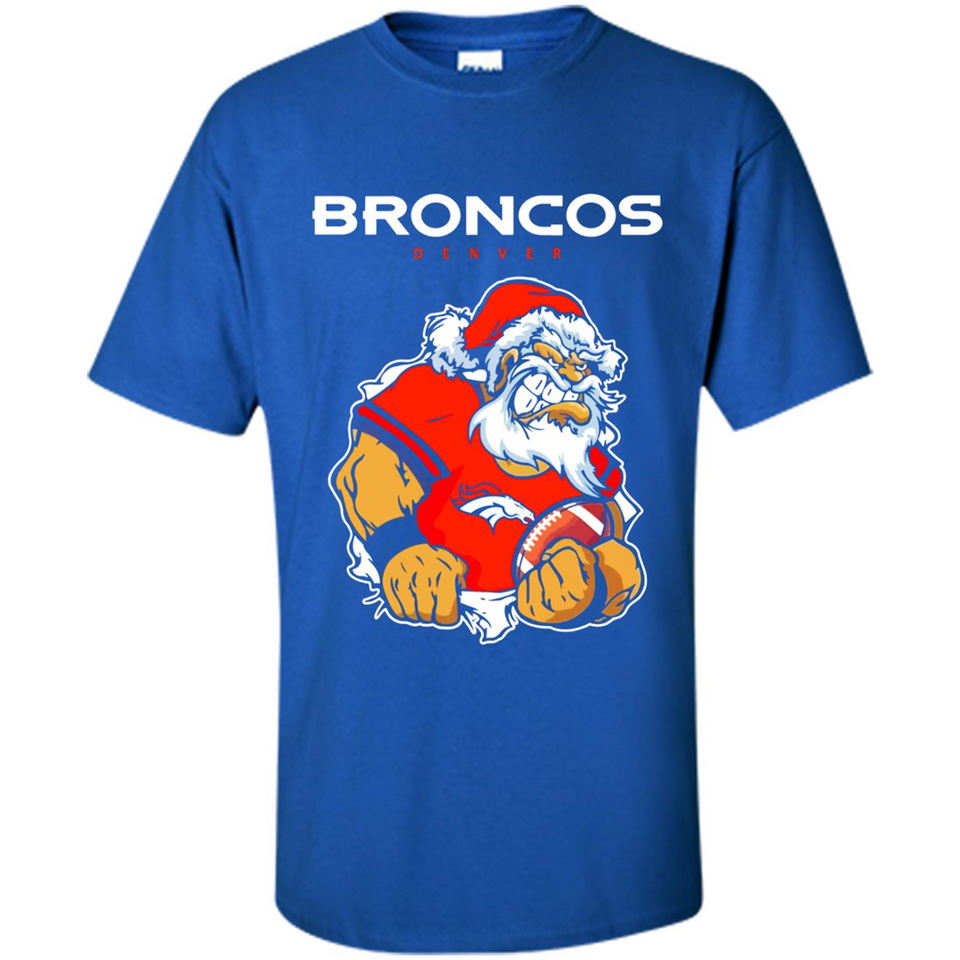 Grumpy Santa Claus Broncos Denver Football Team PINGPONG