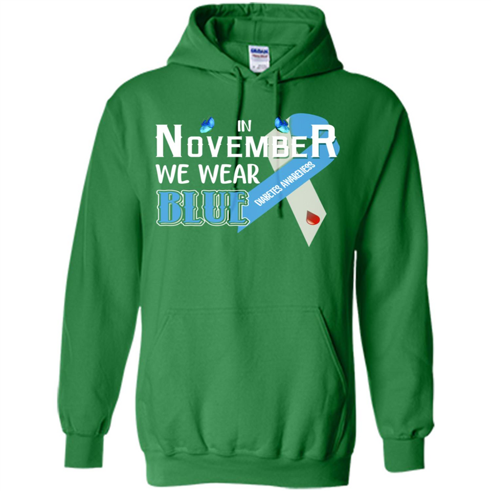 November We Wear Blue Diabetes Awareness