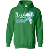 November We Wear Blue Diabetes Awareness