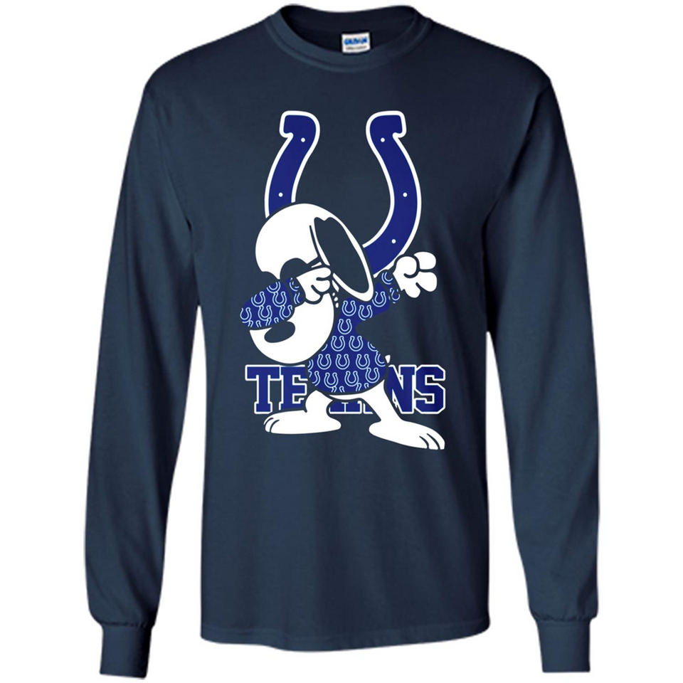 Indianapolis Colts Snoopy Dabbing PING PONG