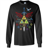 Song of Christmas Time the Legend of Zelda Ugly Sweater Perfect Christmas - Long Sleeve T-Shirt