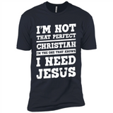 I'm The One That Known I Need Jesus - Premium Short Sleeve T-Shirt